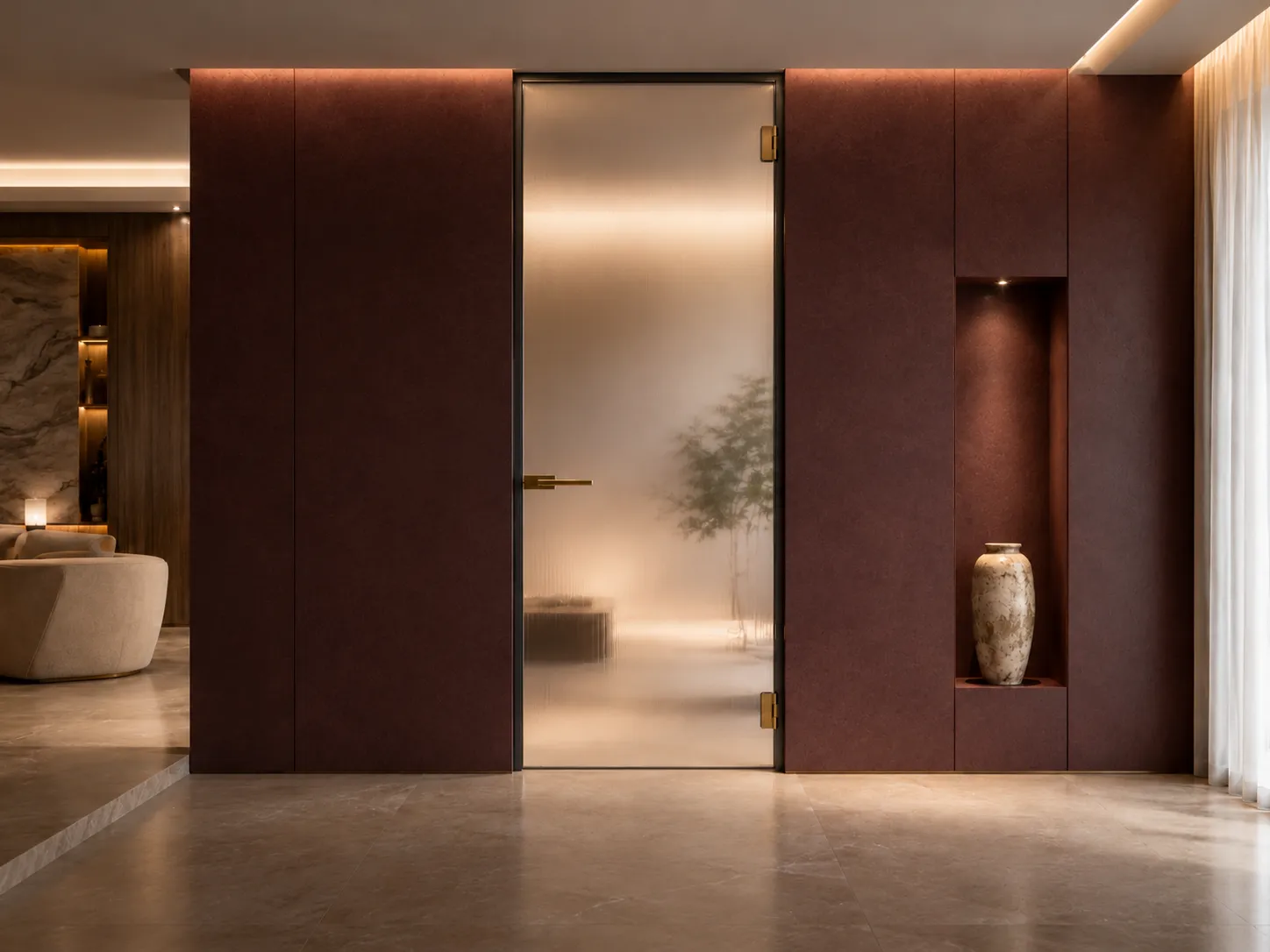GLASS DOOR